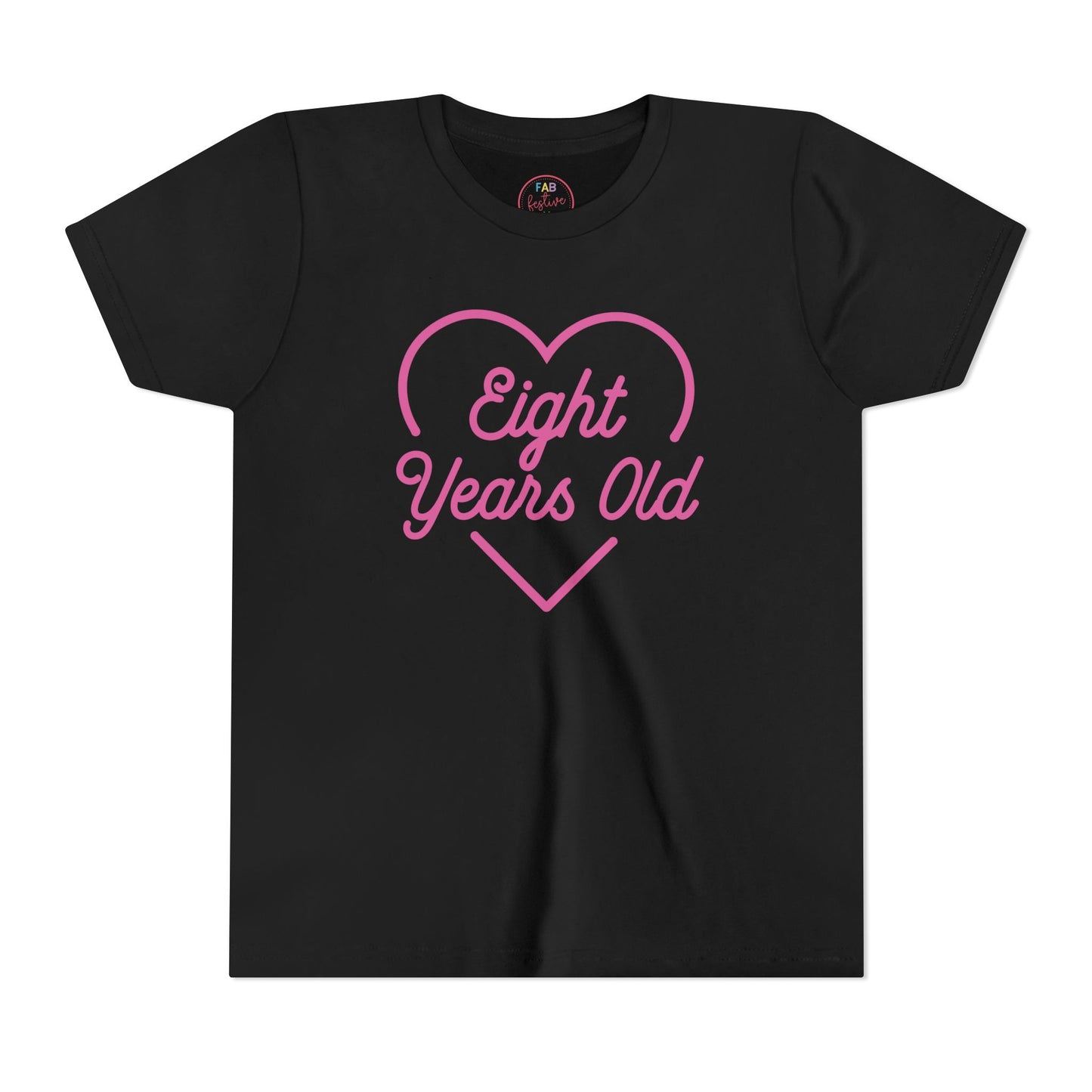Neon Heart Birthday Shirt