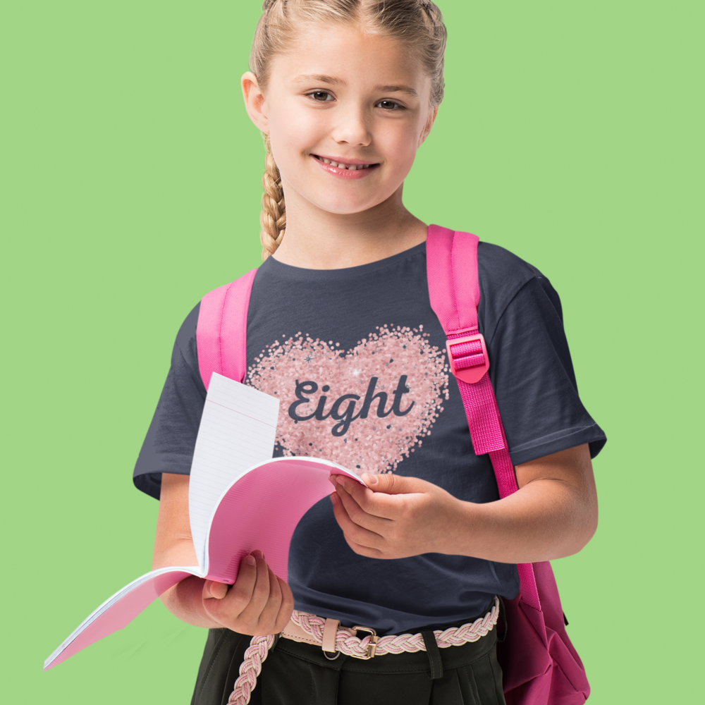 Sparkle Heart Birthday Tee